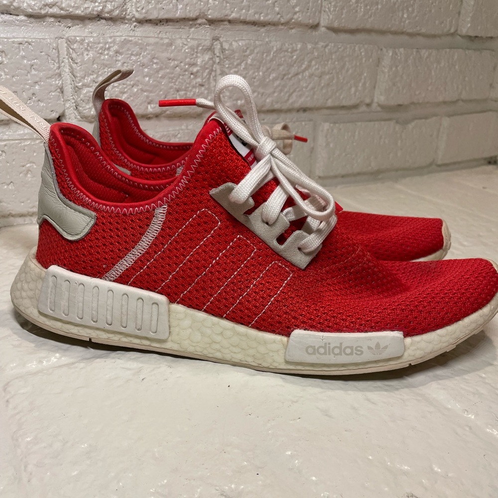Adidas NMD R1 Red 3003- BD7897 Size 12 Pre Owned